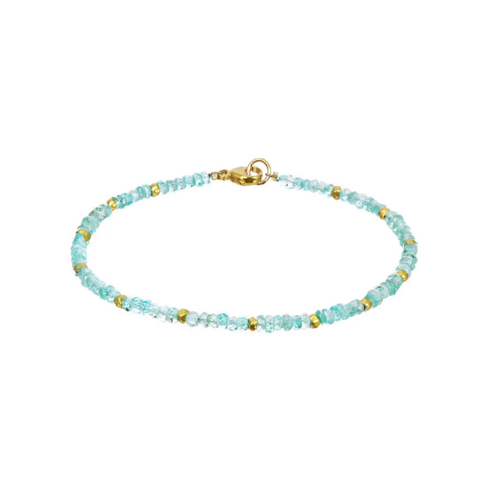 Gemstone Station Bracelet