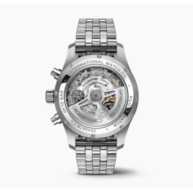 IWC Schaffhausen Pilot's Watch Chronograph 41 Black Dial
