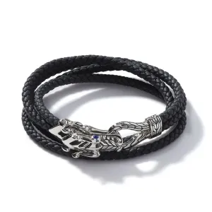 Legends Naga Leather Wrap Bracelet