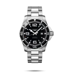 Longines Hydroconquest Watch Black Dial 44mm Automatic