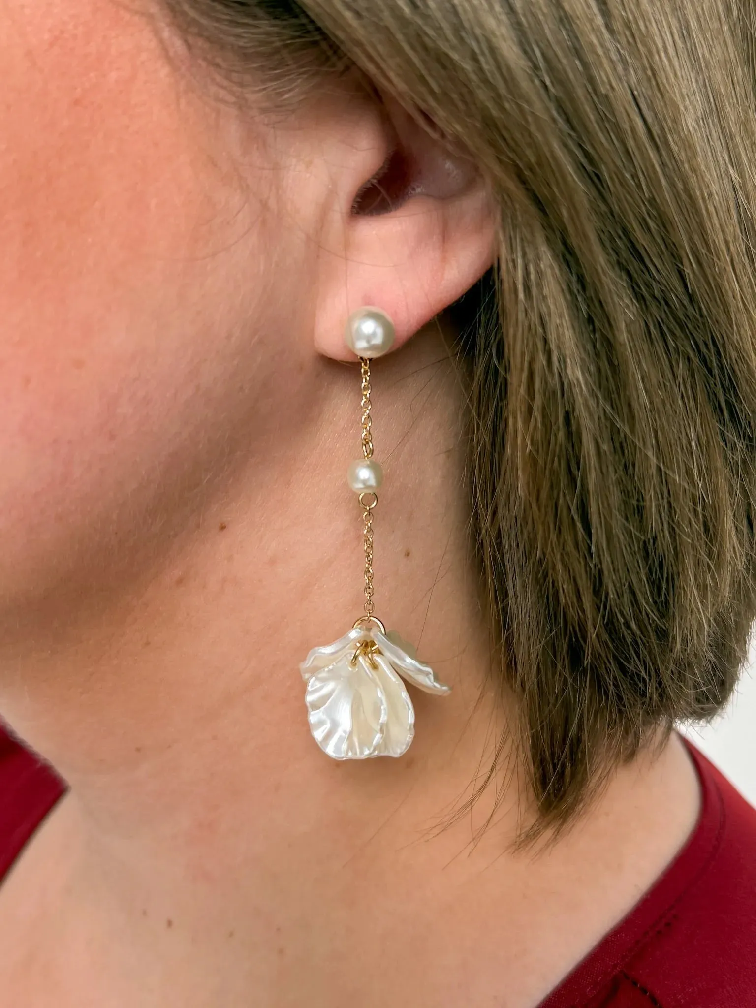 Magnolia Dangle Earrings