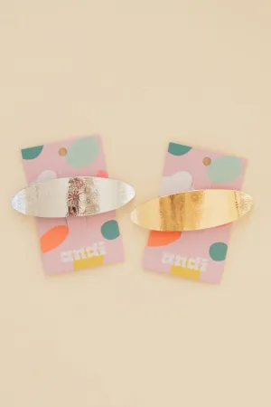 Metal Daisy Barrette