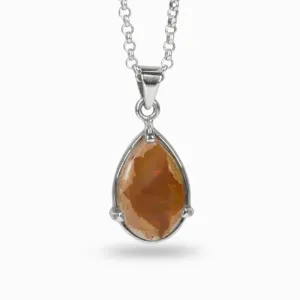 Mexican Fire Opal Necklace