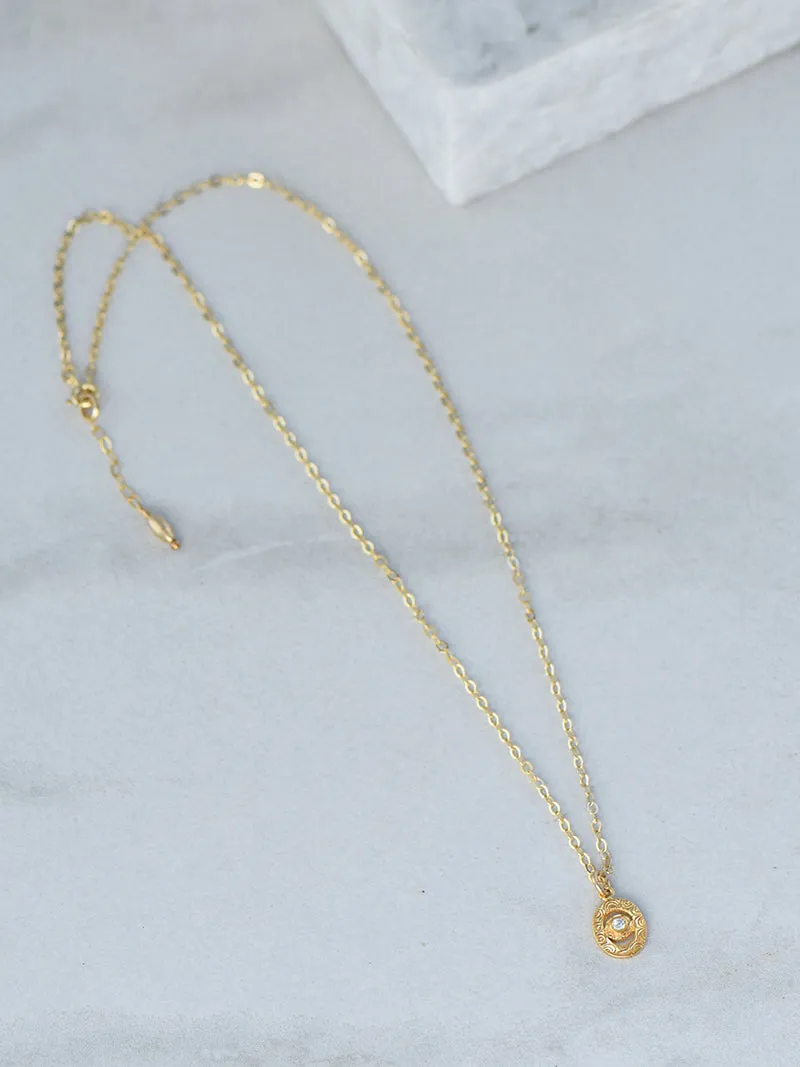Mini Artemis Necklace | Gold