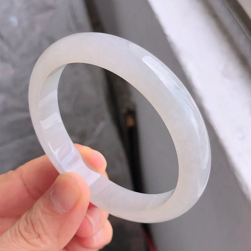 Natural Jade Bangle Jadeite Bangle Internal Diameter 56.5mm NBE066