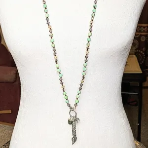 Nature's Dream Semi-Precious Gemstone Necklace - 36 inch