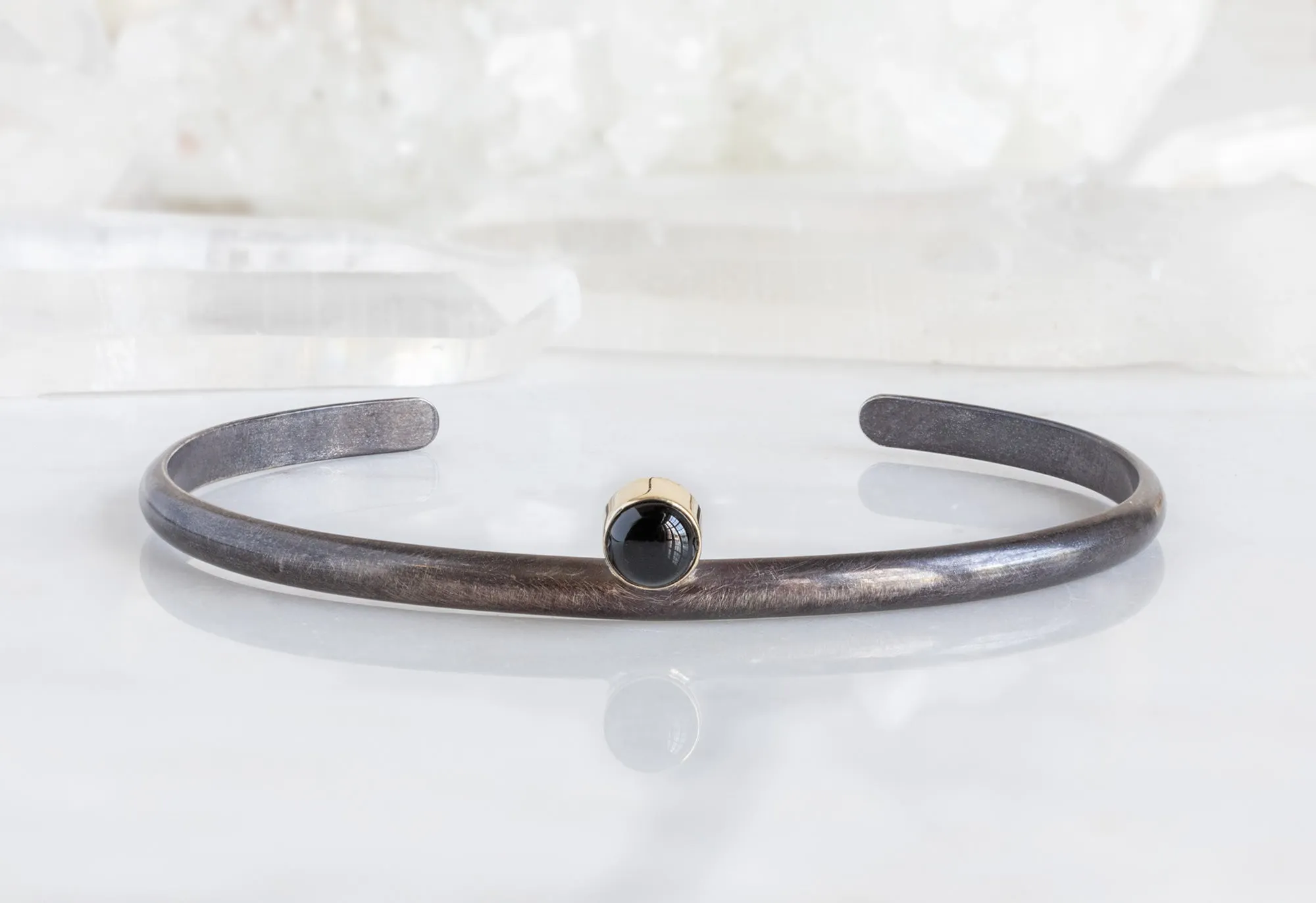 Onyx Cuff Bracelet
