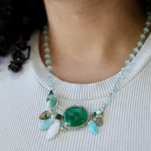 OOAK Mystic Harmony Sterling Silver Necklace