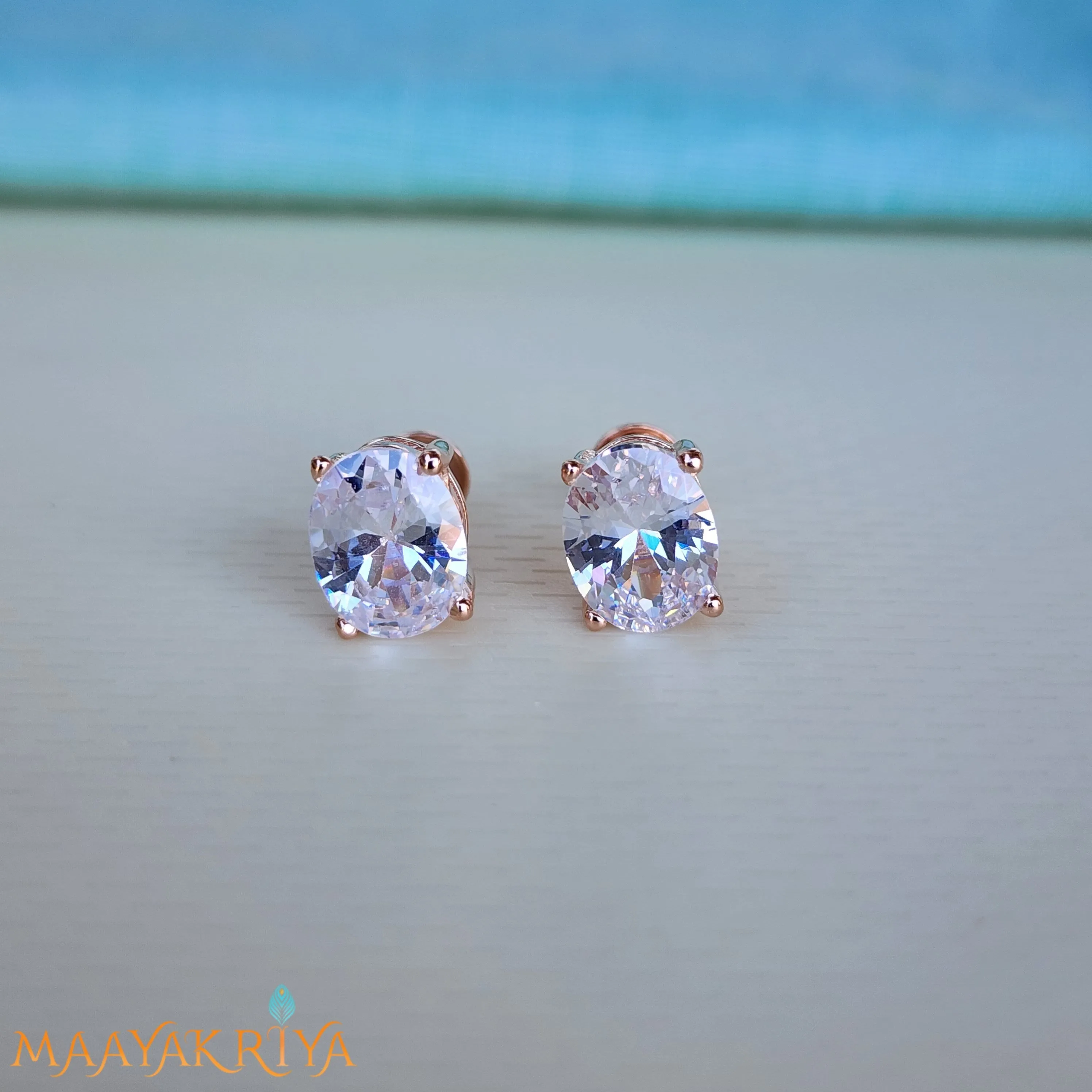 Opal Silver Earrings