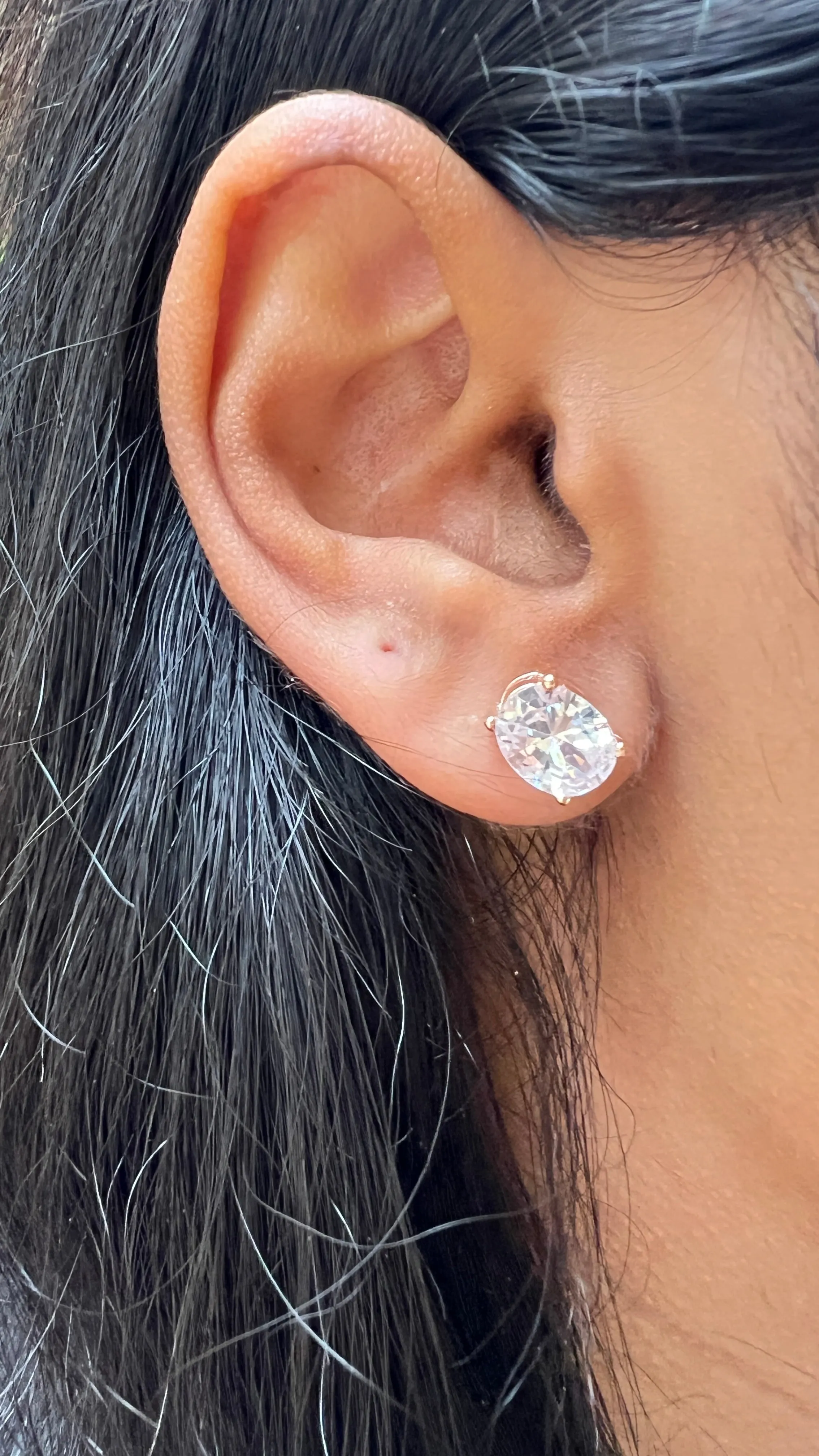 Opal Silver Earrings