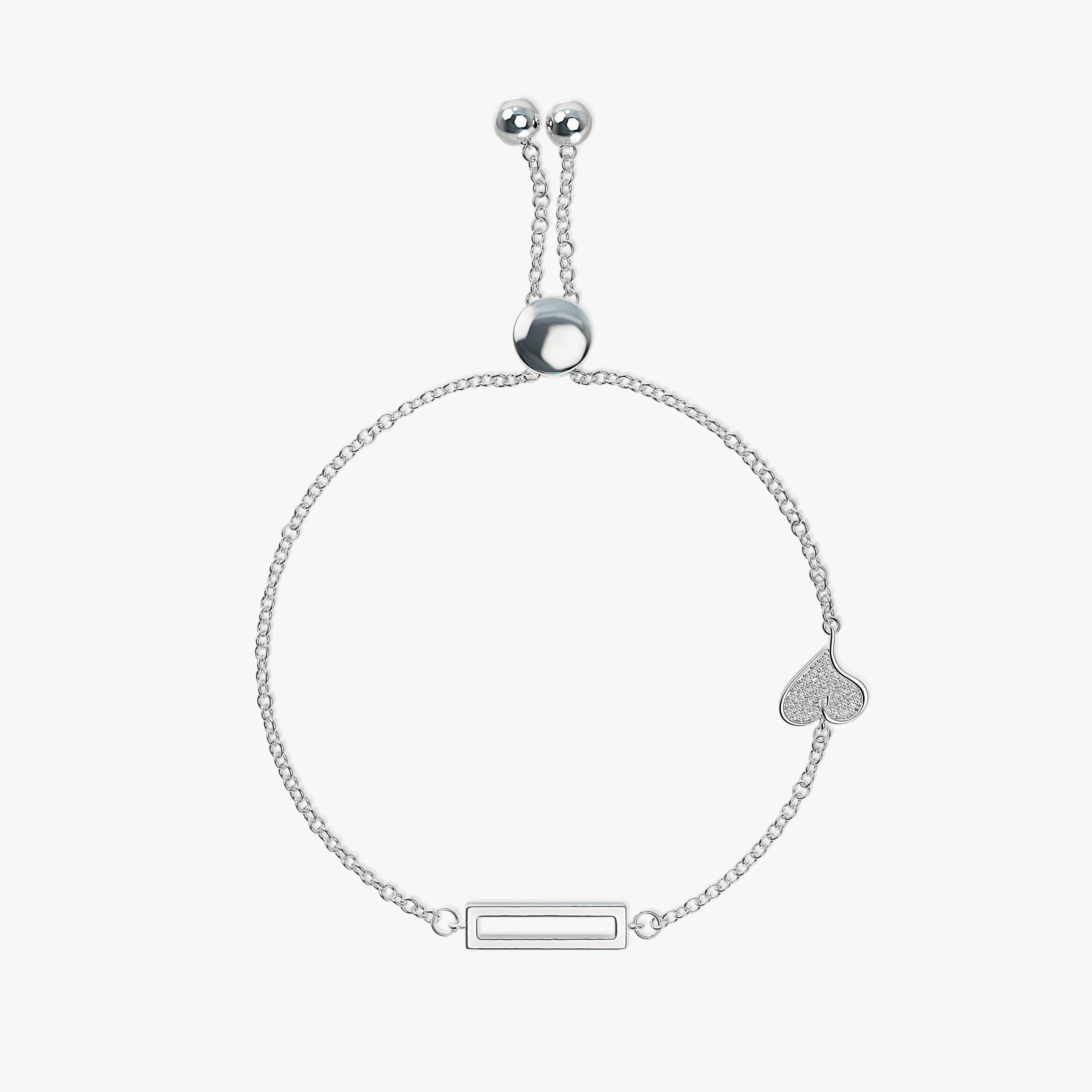Pave Bolo Diamond Bracelet