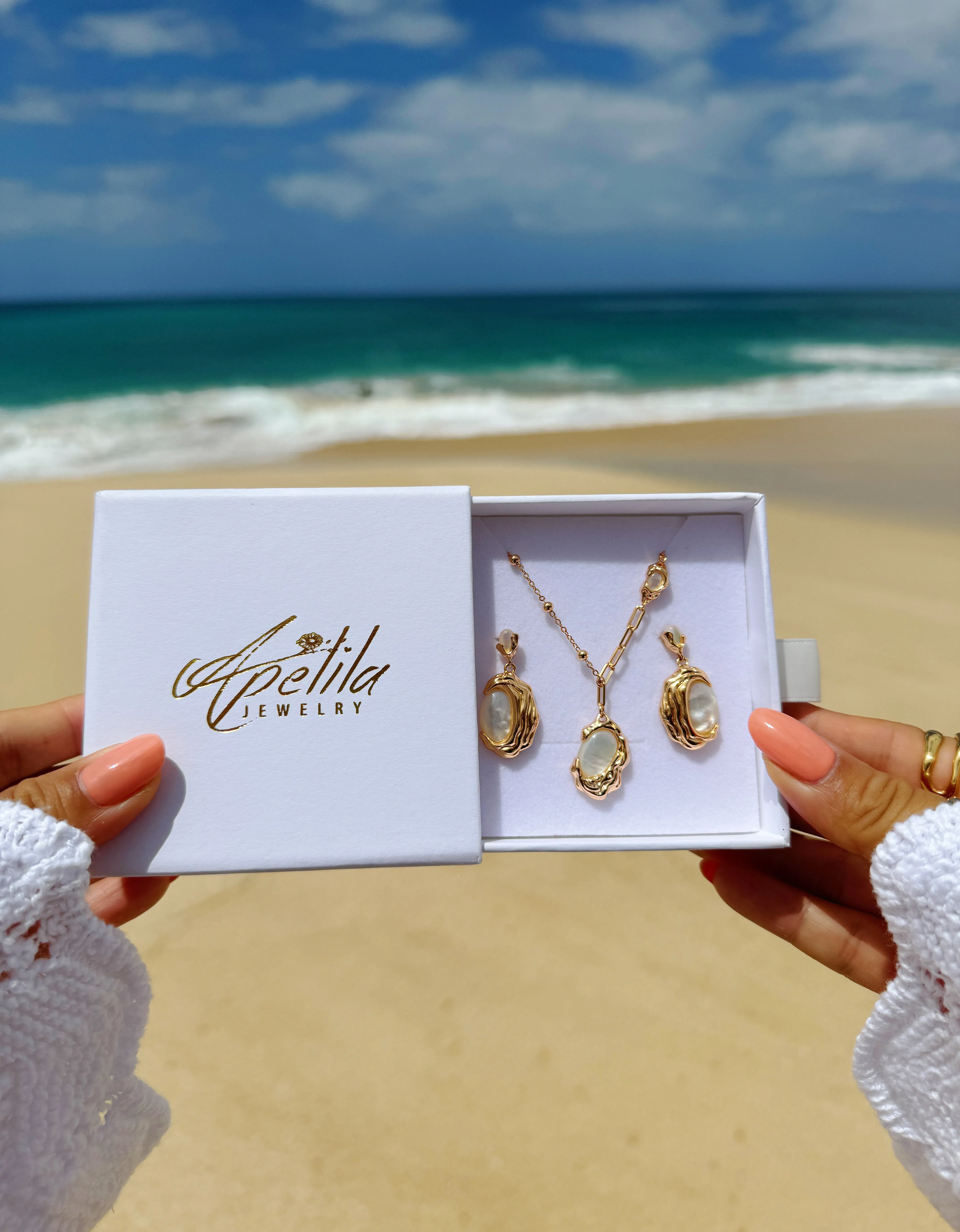 Pearl Embrace Earrings