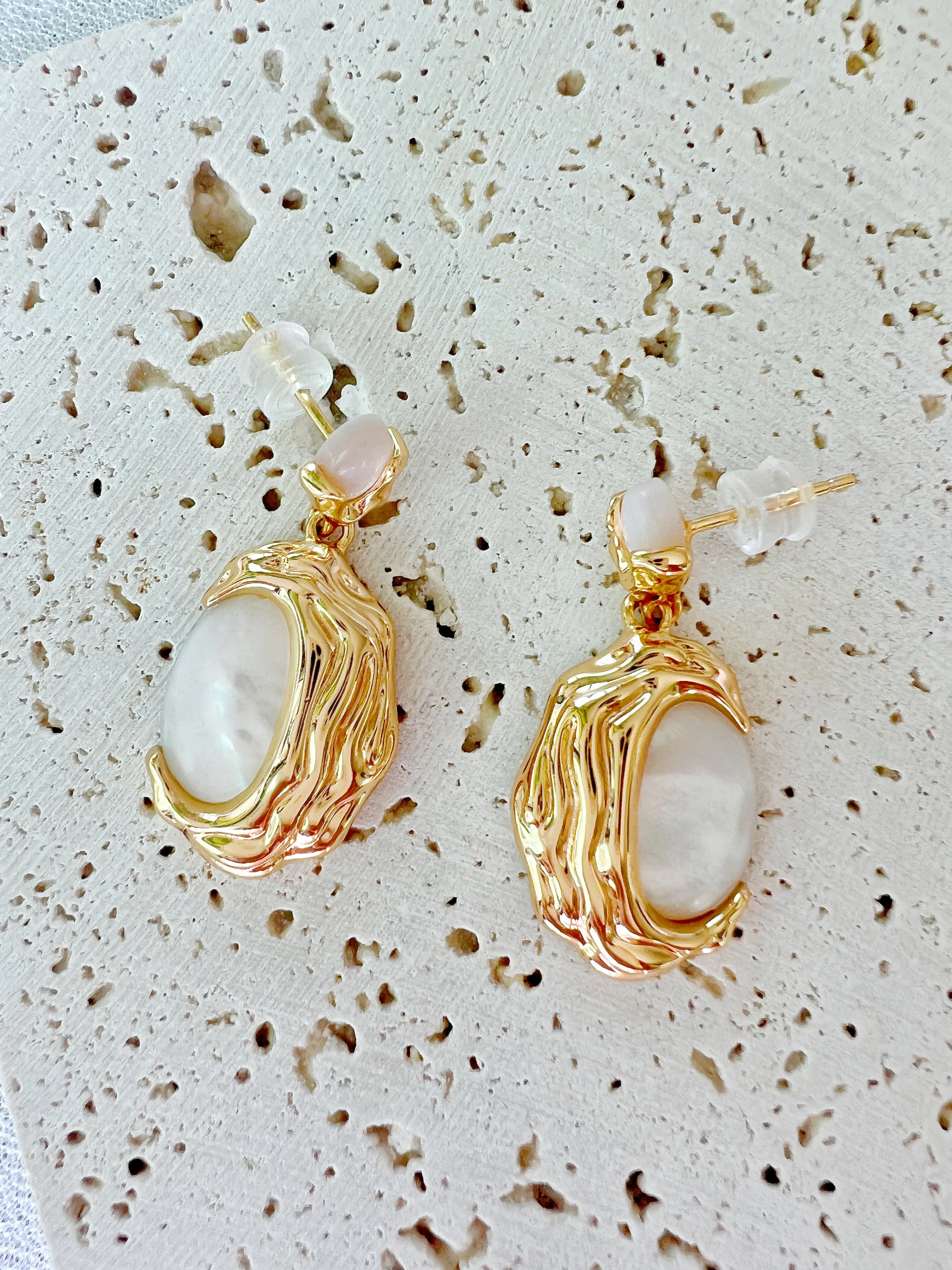 Pearl Embrace Earrings