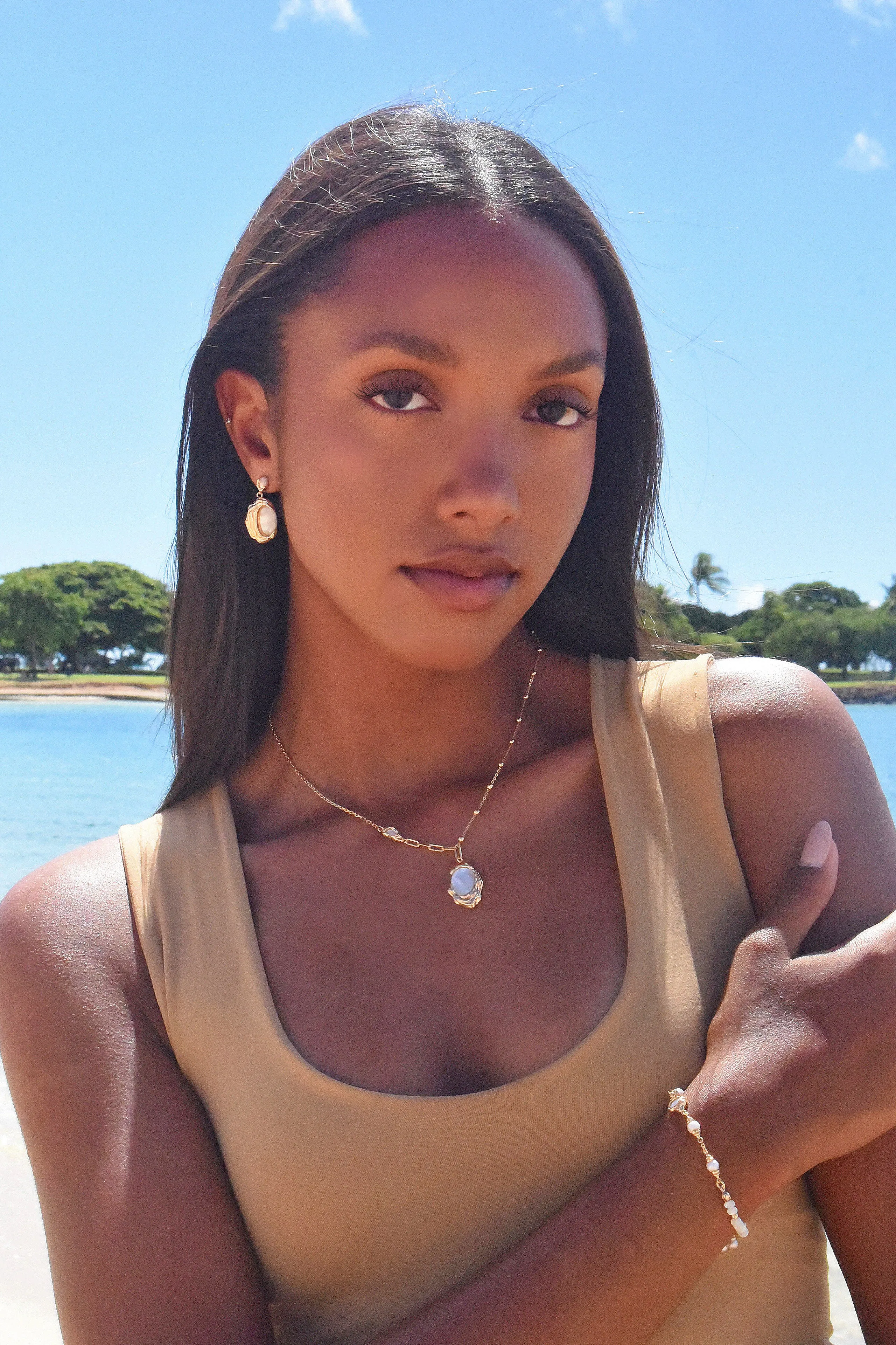 Pearl Embrace Earrings