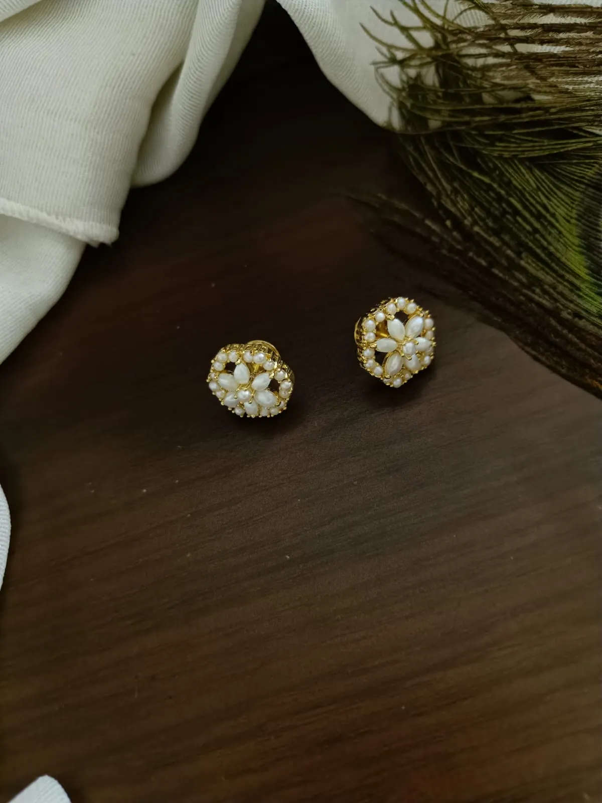 Pendant Set With Real Pearls