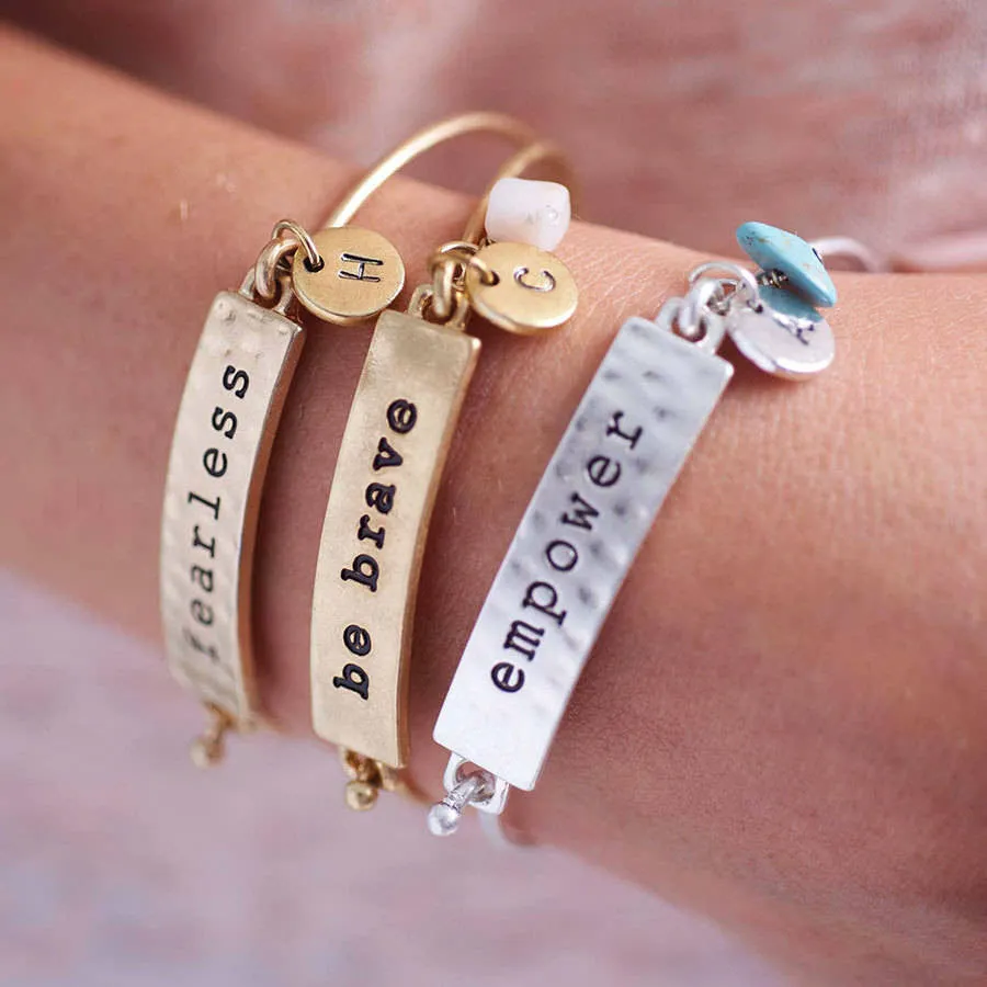 Personalised Message Bracelet