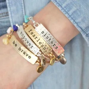 Personalised Message Bracelet
