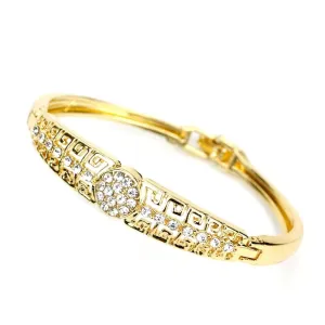 Rhinestone Cuff Arabic Wedding Party Bracelet