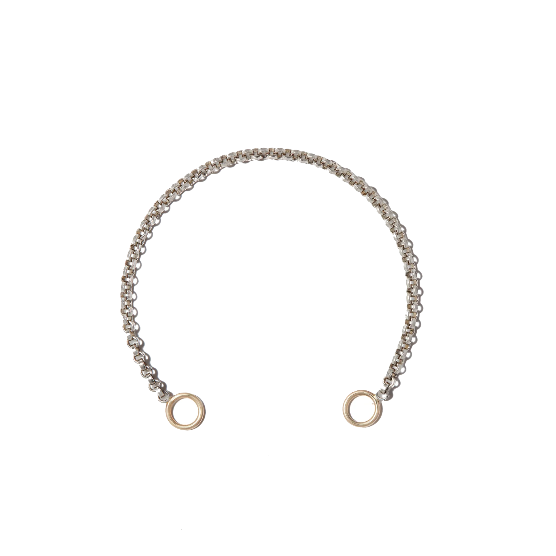 Rolo Chain in Silver Bracelet