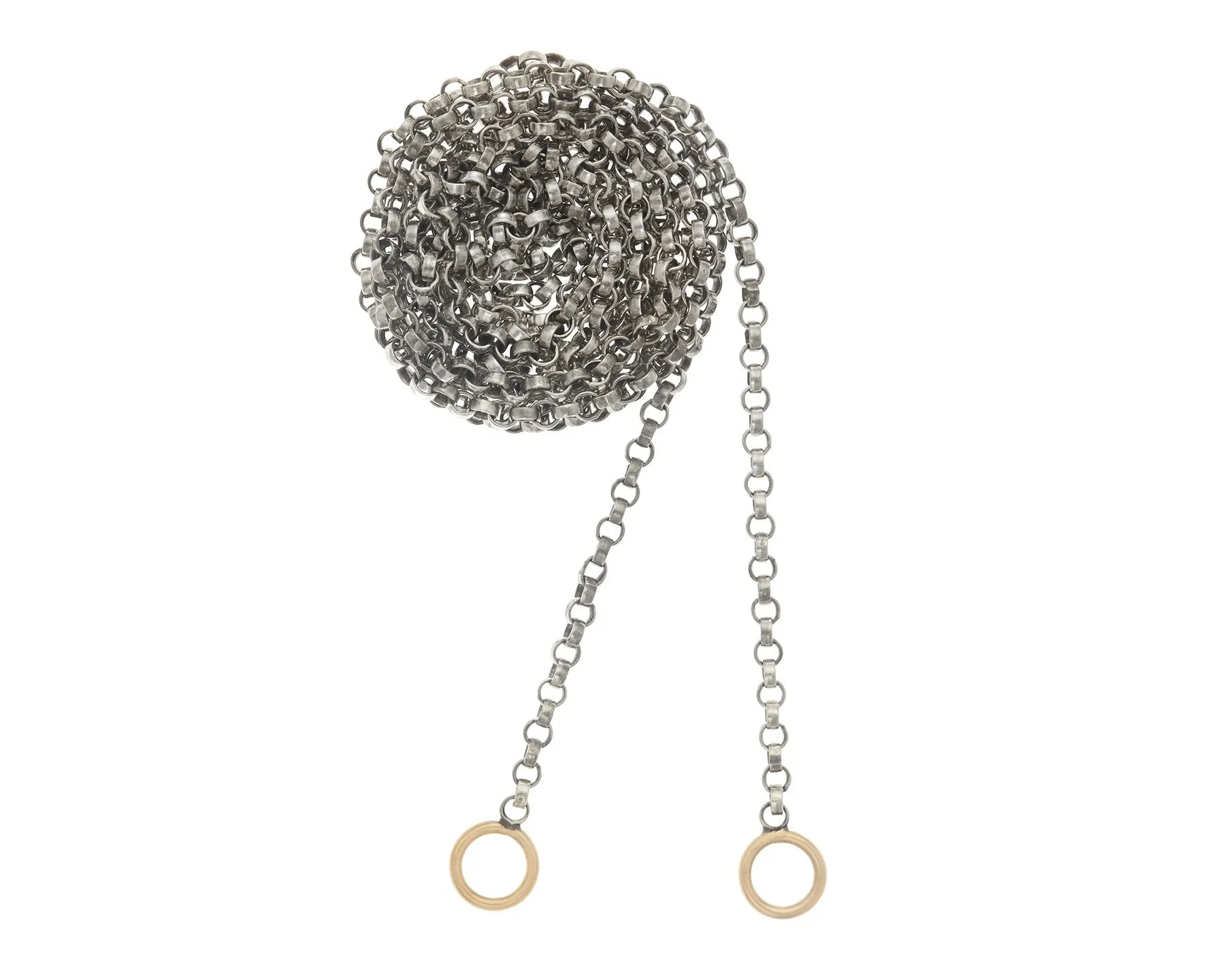 Rolo Chain in Silver Bracelet