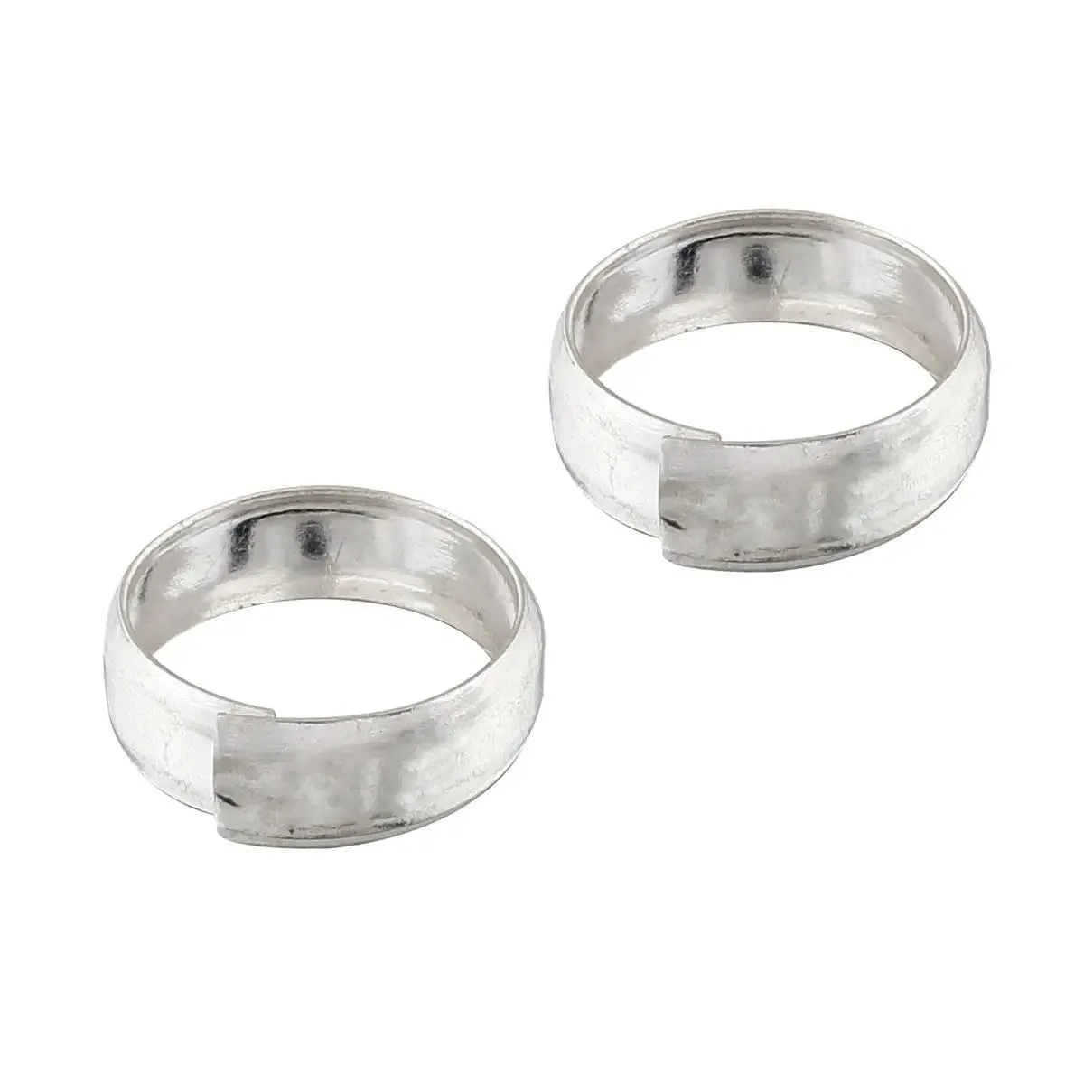 Silver Daily Swag Toe Ring (Pair)