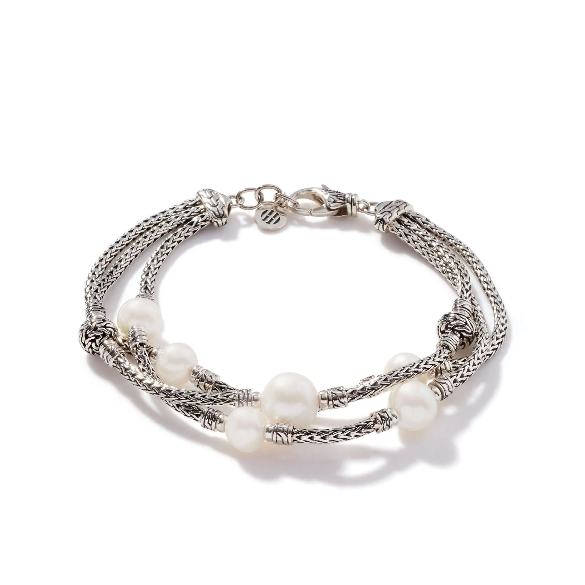 Sterling Silver Pearl Bracelet