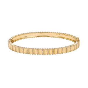 Waitlist: Diamond Fluted Bangle